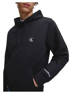 Calvin Klein Jeans Essential Regular Hoodie Black -Men's Fashion 839110420 3 720x928