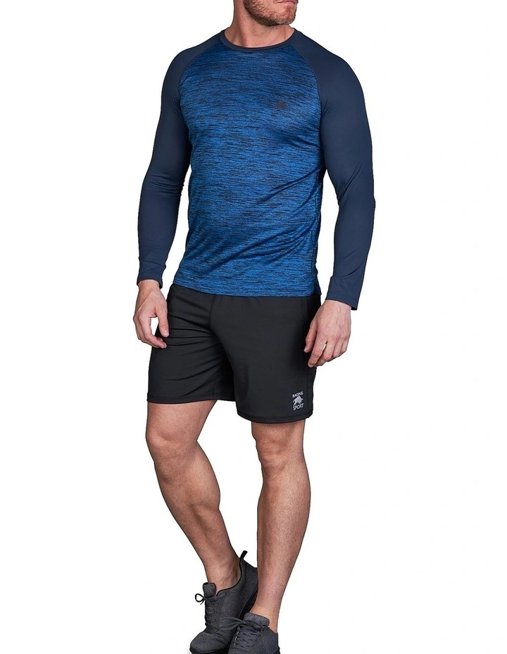 Performance Long Sleeve T-Shirt Navy 6 Performance Long Sleeve T-Shirt Navy - Image 4