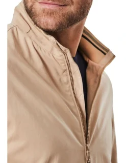 Soft Touch Harrington Bomber Jacket Tan -Men's Fashion 847842220 4 720x928