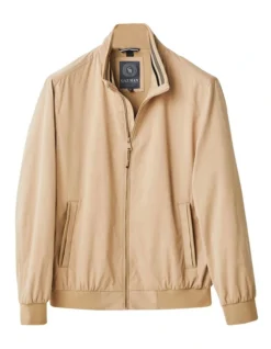 Soft Touch Harrington Bomber Jacket Tan -Men's Fashion 847842220 6 720x928