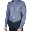 Gant Regular Oxford Broadcloth Long Sleeve Shirt In Blue -Men's Fashion 848977930 1 720x928