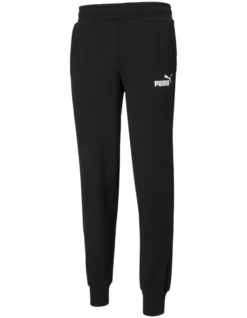 Puma ESS Logo Full Length Jogging Pant Black