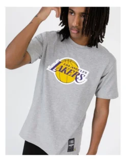 NBA Essentials Core Team Logo Tee Grey
