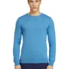 Oxford Crew Neck Cotton Cashmere Pullover Blue -Men's Fashion 863065090 1 720x928