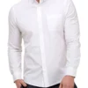 Brooksfield Staple Casual Shirt White -Men's Fashion 871835590 1 720x928