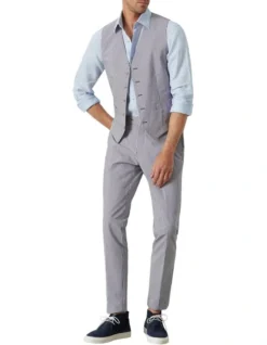 Gatsby Seersucker Waistcoat