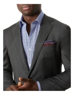 Lazenby Flow Jacket Charcoal -Men's Fashion 873090550 873010900 3 720x928