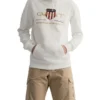 Gant Archive Shield Hoodie White -Men's Fashion 881315290 1 720x928