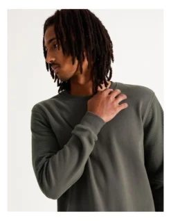 Ryder Moto Crew Sweat Khaki -Men's Fashion 881987680 5 720x928