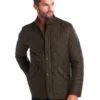 Henry Sartorial X Barbour Chelsea Sportsquilt Jacket Olive -Men's Fashion 883056700 883012330 1 720x928