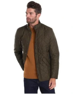 Henry Sartorial X Barbour Chelsea Sportsquilt Jacket Olive -Men's Fashion 883056700 883012330 3 720x928