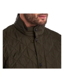 Henry Sartorial X Barbour Chelsea Sportsquilt Jacket Olive -Men's Fashion 883056700 883012330 5 720x928