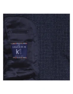 Peak Lapel Allan Blazer Navy Blue -Men's Fashion 883573660 5 720x928