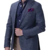 Reda Linen Blazer Blue -Men's Fashion 883575370 883562500 1 720x928