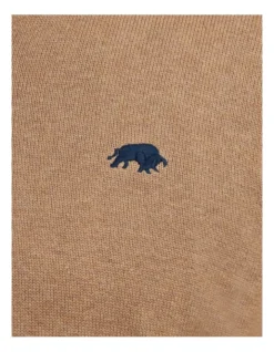 Signature Quarter Zip Knit Brown -Men's Fashion 883785790 5 1 720x928