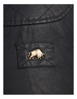 Wax Effect Jacket In Black 13 Wax Effect Jacket In Black -Men's Fashion 883785970 5 720x928