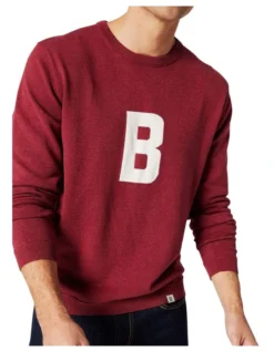 B Cotton Crew Neck In Red 8 B Cotton Crew Neck In Red -Men's Fashion 891229690 3 720x928