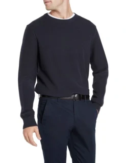 August Crew Knit Navy