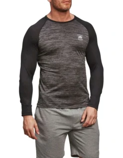 RB Sport Performance Long Sleeve T-Shirt In Black