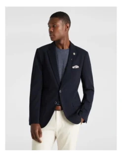 Krakin Stretch Blazer In Ink