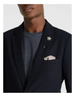 Krakin Stretch Blazer In Ink -Men's Fashion 898732450 3 1 720x928