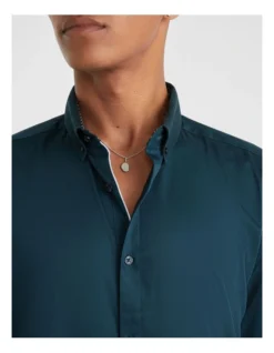 Driver Slim Shirt Teal -Men's Fashion 898733260 3 720x928