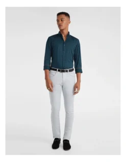 Driver Slim Shirt Teal -Men's Fashion 898733260 5 720x928