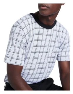 Jamie Short Sleeve Tee White/Black -Men's Fashion 902028430 4 720x928