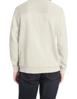 Collins Crew Neck Sweat Mushroom -Men's Fashion 903547270 3 720x928