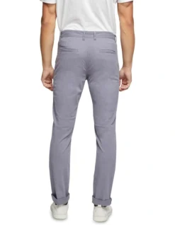 Oxford Danny Casual Organic Cotton Chinos Cement -Men's Fashion 905624830 3 720x928