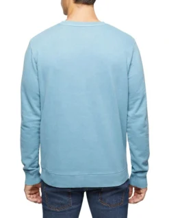Oxford Lars Jersey Sweatshirt Blue -Men's Fashion 905632570 3 720x928