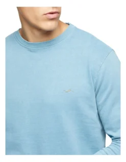 Oxford Lars Jersey Sweatshirt Blue -Men's Fashion 905632570 4 720x928