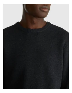 Alvin Crew Neck Charcoal -Men's Fashion 906464080 3 720x928