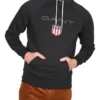 Gant Shield Sweat Hoodie In Black -Men's Fashion 907275970 1 720x928