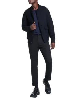 Monto Wool Bomber Navy -Men's Fashion 907550830 3 1 720x928