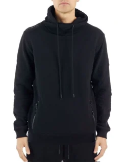 The Ath Rib Hem Sweater Black