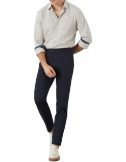 Madigan Pique Long Sleeve Shirt Grey -Men's Fashion 909450820 909398170 5 720x928