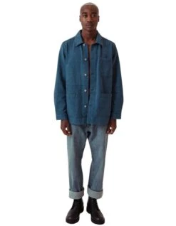 The Hemp Worker Jacket Blue
