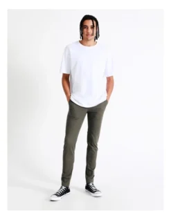 Skarsgard Skinny Chino In Khaki