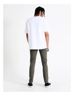 Skarsgard Skinny Chino In Khaki -Men's Fashion 911192320 5 720x928