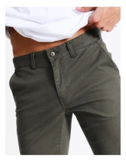 Skarsgard Skinny Chino In Khaki -Men's Fashion 911192320 6 720x928