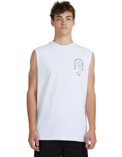 DC Singled Out Tank Top White