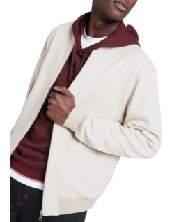 Bodie Bomber Sweat In Ecru 9 Bodie Bomber Sweat In Ecru -Men's Fashion 912778390 4 720x928