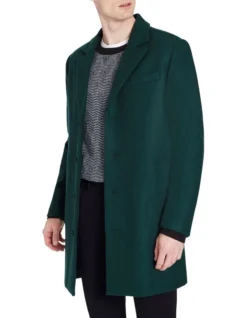 Don Wool Coat In Green