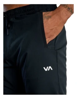 RVCA Yogger Pant Ii Black -Men's Fashion 915227200 4 720x928