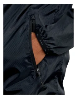 RVCA Hexstop IV Hooded Jacket Black -Men's Fashion 915256270 6 720x928