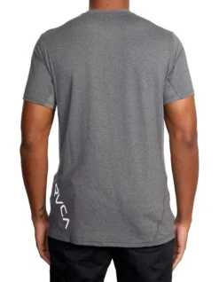 RVCA Sport Vent Short Sleeve T-Shirt Grey 10 RVCA Sport Vent Short Sleeve T-Shirt Grey -Men's Fashion 915257170 3 720x928