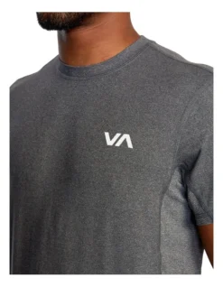 RVCA Sport Vent Short Sleeve T-Shirt Grey 11 RVCA Sport Vent Short Sleeve T-Shirt Grey -Men's Fashion 915257170 4 720x928