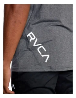 RVCA Sport Vent Short Sleeve T-Shirt Grey 12 RVCA Sport Vent Short Sleeve T-Shirt Grey -Men's Fashion 915257170 5 720x928