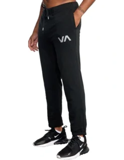 RVCA Swift Sweatpant In Black -Men's Fashion 915258340 3 720x928